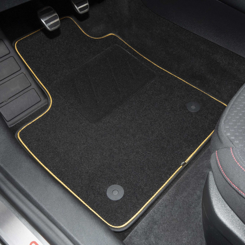 Tappetini Auto Per Jeep Compass II Dal 2017 - Moquette Quality, Battitacco Gomma, Antiscivolo - Foto 3