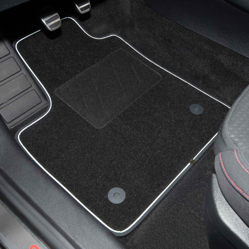 SPRINT04840 - Tappetini su Misura per Auto in Moquette Antiscivolo Compatibile con Transit dal 2014 al 2020
