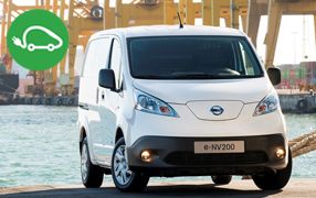 MOTOS Tappetini In Gomma Per Nissan E-NV200 Van (2014-2021), 3D Antiscivolo, Resistenti UV, Con Velcro, Set Completo